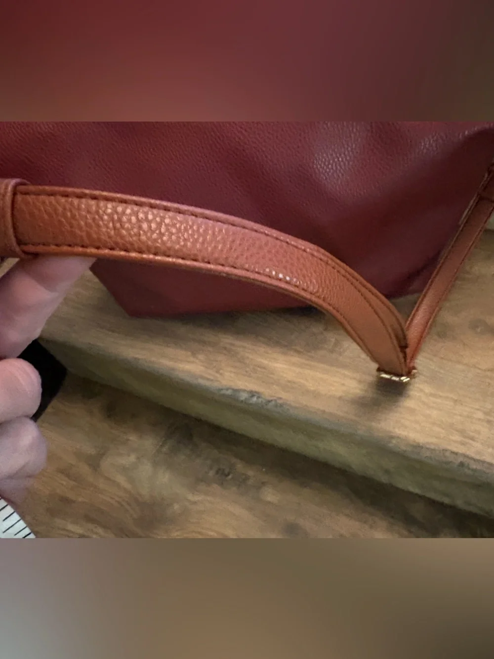 N/A stylish burgundy